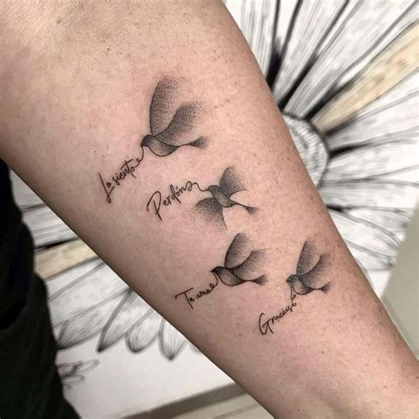 family tattoo ideas for moms|mother of 3 tattoo ideas.